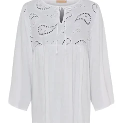 MARTA DU CHATEAU dame bluse MdcCaterina 5616 - White Best