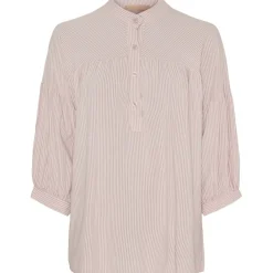 MARTA DU CHATEAU dame bluse MdcIlina - Cipria Rose Stripe Best