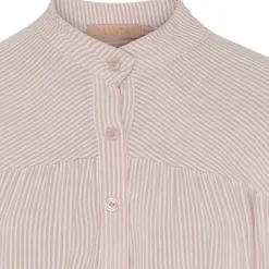 MARTA DU CHATEAU dame bluse MdcIlina - Cipria Rose Stripe Best