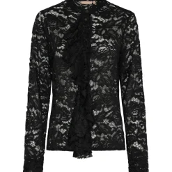 MARTA DU CHATEAU dame bluse MdcClaire H4180-W6 - Black Sale