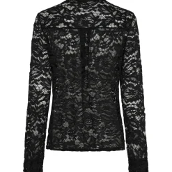 MARTA DU CHATEAU dame bluse MdcClaire H4180-W6 - Black Sale