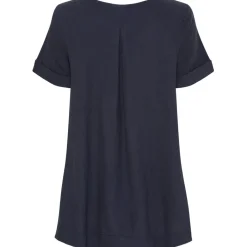 MARTA DU CHATEAU dame bluse MdcNatalie 83893 - Navy 5512 Discount