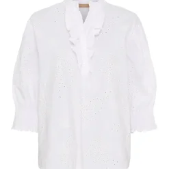 MARTA DU CHATEAU dame bluse MdcLinda 6317E - White Outlet