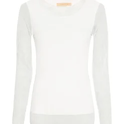 MARTA DU CHATEAU dame bluse 1708 - White Discount