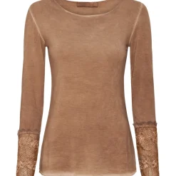 MARTA DU CHATEAU dame bluse 11297 - Tabacco Best