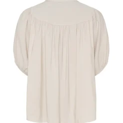 MARTA DU CHATEAU dame bluse MdcMelodie 58210 - DarkBeige32