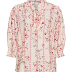 MARTA DU CHATEAU dame bluse MdcCharlie 6892 - Rosa2319TPS New