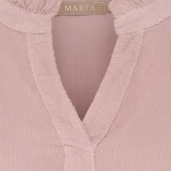 MARTA DU CHATEAU dame bluse MdcMorgana 2518115V - RosaAntique2017 Discount