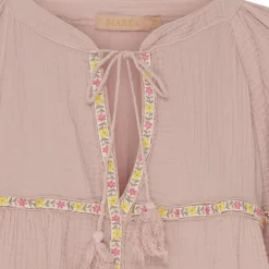 MARTA DU CHATEAU dame bluse MdcDebora - Cipria rose Online