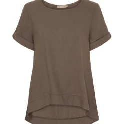 MARTA DU CHATEAU dame bluse MdcNatalie 83893 - Cold brown Outlet