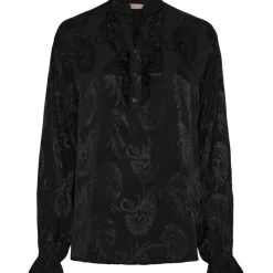 MARTA DU CHATEAU dame bluse MdcCharlene 6696 - Black Online