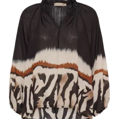 MARTA DU CHATEAU dame bluse MdcBelladonna 003 - Nero Clearance