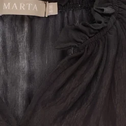 MARTA DU CHATEAU dame bluse MdcBelladonna 003 - Nero Clearance