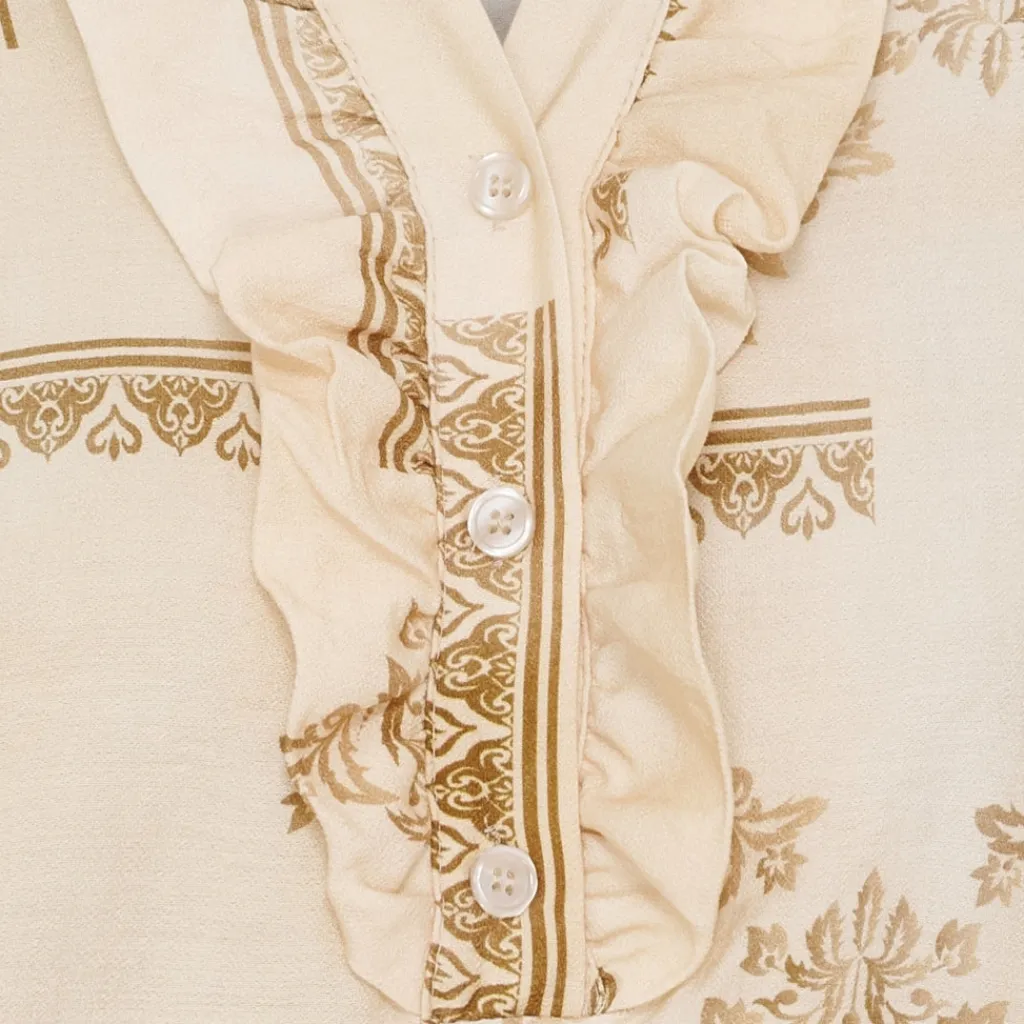 MARTA DU CHATEAU dame bluse MdcJoceline 5891 - Beige462 Hot