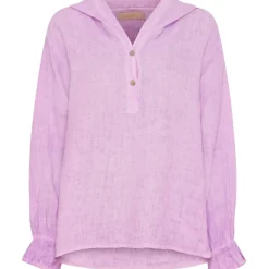 MARTA DU CHATEAU dame bluse 5604 - Lilac Outlet