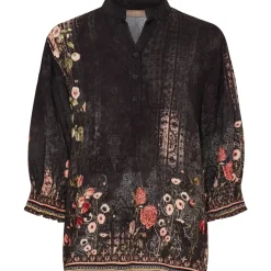 MARTA DU CHATEAU dame bluse MdcMelisande 7527 - Nero5295tpg Outlet