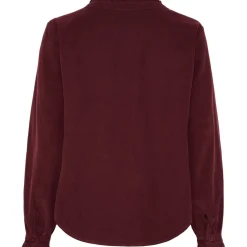 MARTA DU CHATEAU dame bluse MdcMorgana 2518115V - Bordeaux6269 Outlet