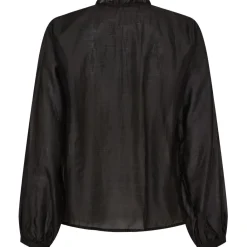 MARTA DU CHATEAU dame bluse MdcNaira 58221M - Black Discount