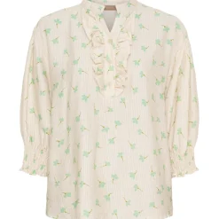 MARTA DU CHATEAU dame bluse MdcCharlie 6892 - AquaCF0213ypV9