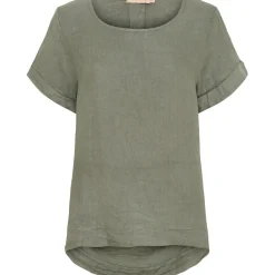 MARTA DU CHATEAU dame bluse MdcNatalie 83893 - Military2828 Online