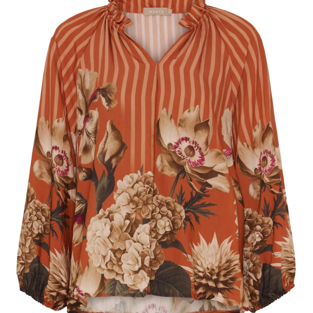 MARTA DU CHATEAU dame bluse MdcOctavia 003B - Coccio6022 Discount