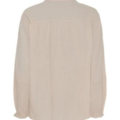 MARTA DU CHATEAU dame bluse MdcAlberta - Sabbia Hot