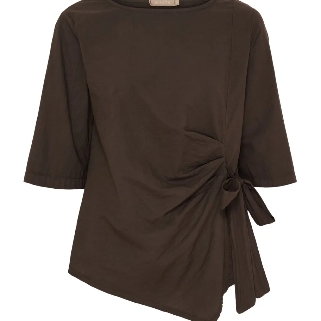 MARTA DU CHATEAU dame bluse MdcMarcella 258921 - Moro635 Online