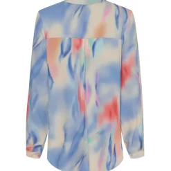 MARTA DU CHATEAU dame bluse MdcAstrid 8128 - Jeansq3006-12 Clearance