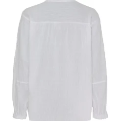 MARTA DU CHATEAU dame bluse MdcAlberta - White Discount