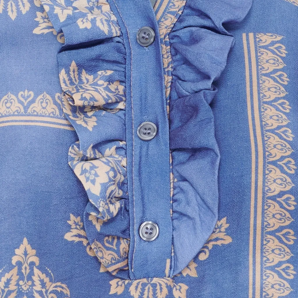 MARTA DU CHATEAU dame bluse MdcJoceline 5891 - Jeans462 New