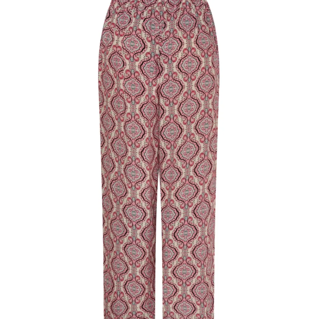 MARTA DU CHATEAU dame bukser MdcGrethe 6192 - Print Rosa1405 Hot