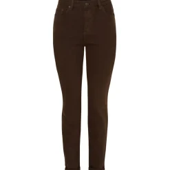 MARTA DU CHATEAU dame bukser MdcNat MDC224-8714 - Brown Hot