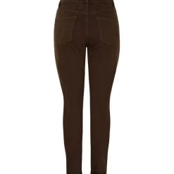 MARTA DU CHATEAU dame bukser MdcNat MDC224-8714 - Brown Hot