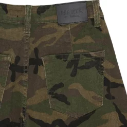 MARTA DU CHATEAU dame bukser MdcParis MDC232-JP9305 - Camo Hot
