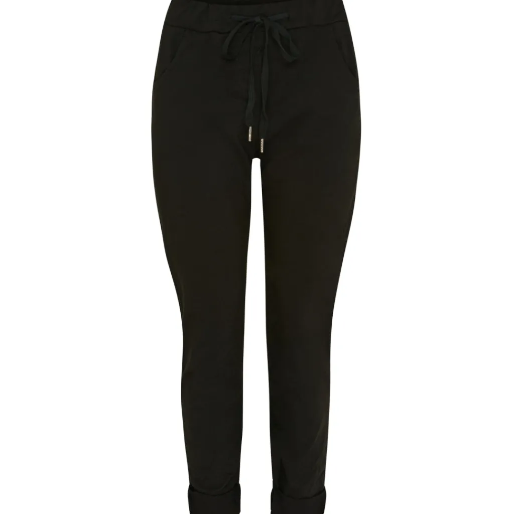 MARTA DU CHATEAU dame bukser MdcKalie 68702 - Black Clearance