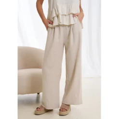 MARTA DU CHATEAU dame bukser 62273 - Sabbia1752