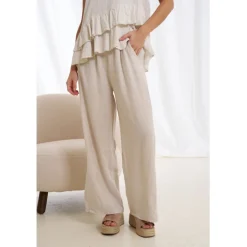 MARTA DU CHATEAU dame bukser 62273 - Sabbia1752