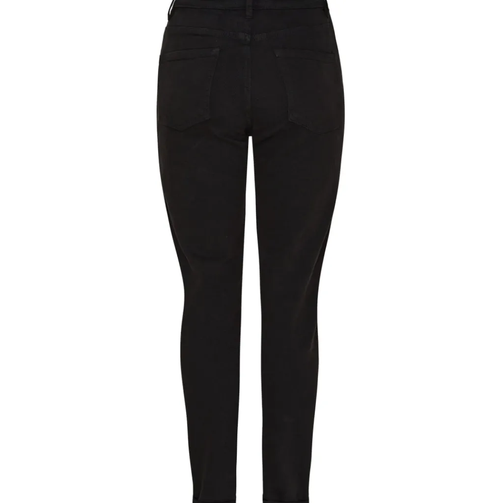 MARTA DU CHATEAU dame bukser MdcNat MDC224-8714 - Black Outlet