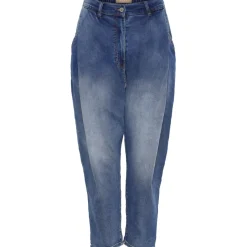 MARTA DU CHATEAU dame bukser MdcOttavia MDC223-1784 - Blue Denim Online