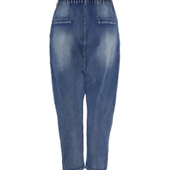 MARTA DU CHATEAU dame bukser MdcOttavia MDC223-1784 - Blue Denim Online