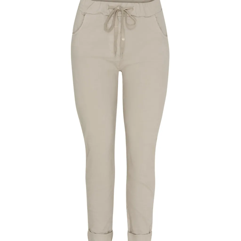 MARTA DU CHATEAU dame bukser MdcKalie 68702 - Beige Sale