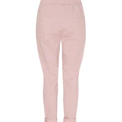 MARTA DU CHATEAU dame bukser MdcJerri - Rosa206Stripe