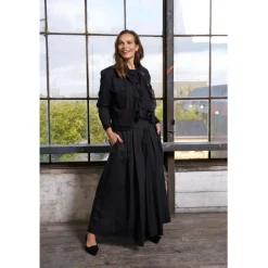 MARTA DU CHATEAU dame bukser MdcAmethyst 246424 - Black Clearance