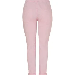 MARTA DU CHATEAU dame bukser MdcTalia - Baby Pink/White Flower Best