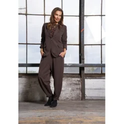 MARTA DU CHATEAU dame bukser MdcKenzie 56172M - Moro