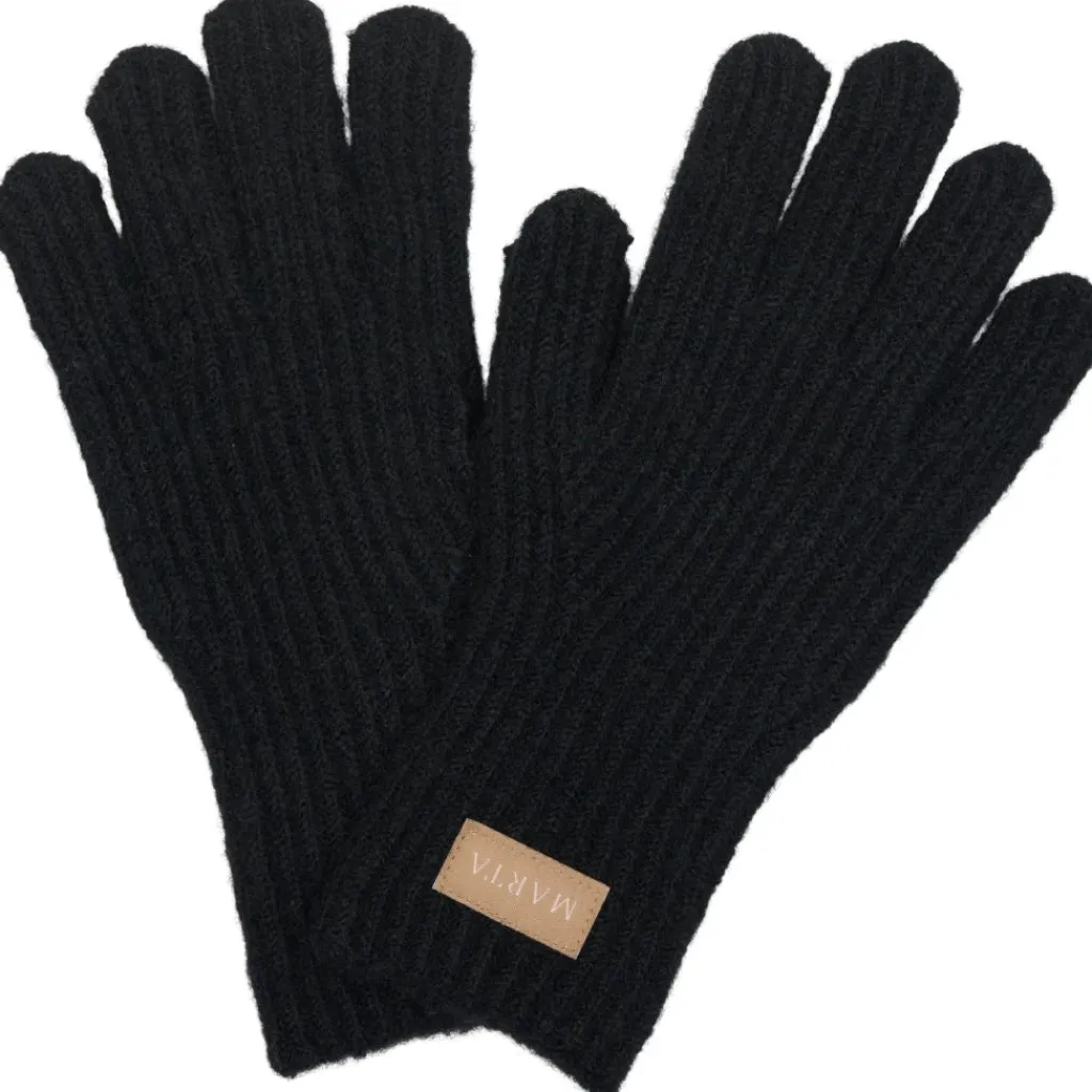 MARTA DU CHATEAU dame handsker MdcVanessa 172-1300 - Black New