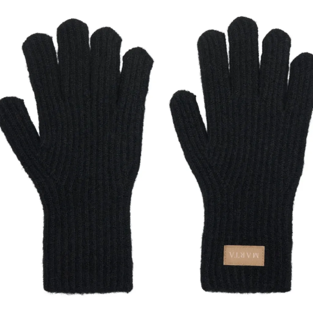 MARTA DU CHATEAU dame handsker MdcVanessa 172-1300 - Black New