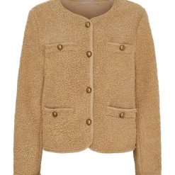 MARTA DU CHATEAU dame jakke MdcFrost 258949 - Beige Discount