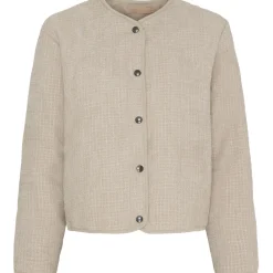 MARTA DU CHATEAU dame jakke MdcRoseanne - Beige Discount