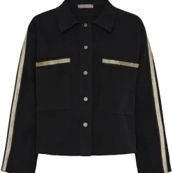 MARTA DU CHATEAU dame jakke MdcCaprice 6598 - Black New